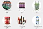 120pcs/Min Automatic Labeling Machine , 1.2KW Automatic Bottle Labeler