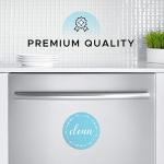 ROHS 3 Inch Small Round Dishwasher Clean Sign Magnets Reusable For Refrigerator