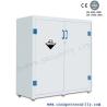 Buy cheap Vertical Plastic Solvent Acid / Alkaline Corrosive Storage Cabinet 2 Fixed Shelves / Dual Door from wholesalers