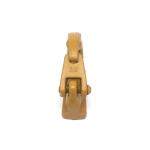 2-3KG Weight Excavator Lifting Hook Alloy Steel Material Yellow Color