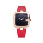 Buckle Clasp Small Square Watch Women'S Quartz Watch Waterproof 3atm OEM