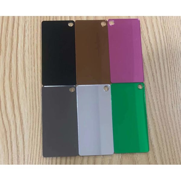 Buy cheap 1mm Thick Pearlescent Acrylic Plexiglass Mirror Sheets For Hangbag Decor from wholesalers