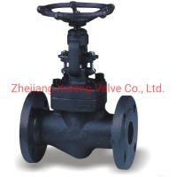 Buy cheap Outside Screw Stem Position Forged Steel Flanged Globe Valve J41H-150LB for Sealing Form product