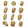 Buy cheap Hydraulic Hexagonal Hose Brass Plumbing Nipple Fitting , Water Screw Plumbing Fittings from wholesalers