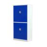 Buy cheap White Metal Book Storage Cabinets Minimalist Iron KD Structure from wholesalers