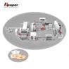 Buy cheap High Speed V Fold Facial Napkin Making Machine with 150 Bags/min Paper Production Line from wholesalers