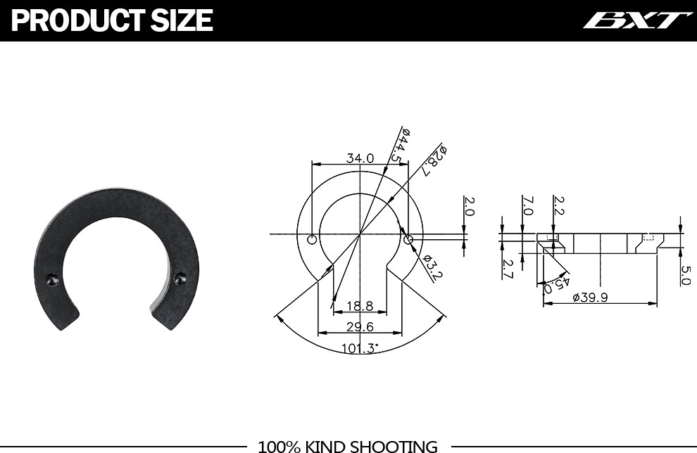 Road Bicycle Headset Spacer Customerized Gravel Bike Switch Adapter