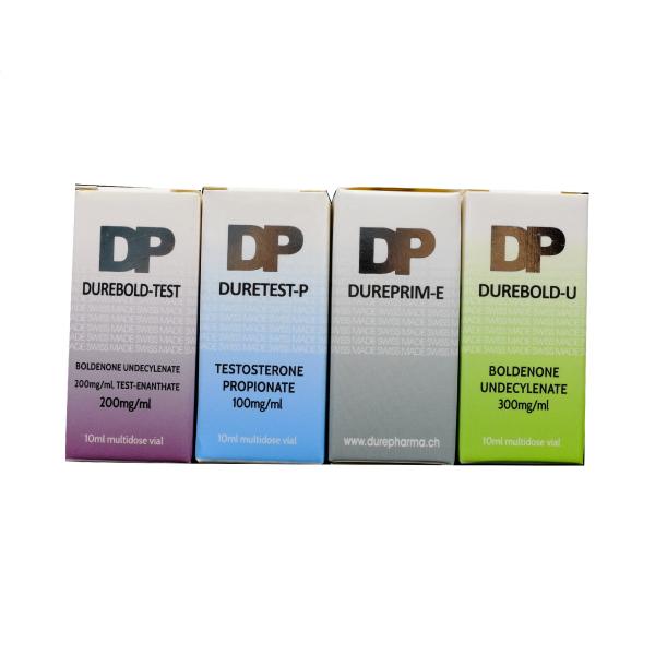 Buy cheap Glossy Foldable 300gsm Vial Packaging Box With Hot Stamping from wholesalers