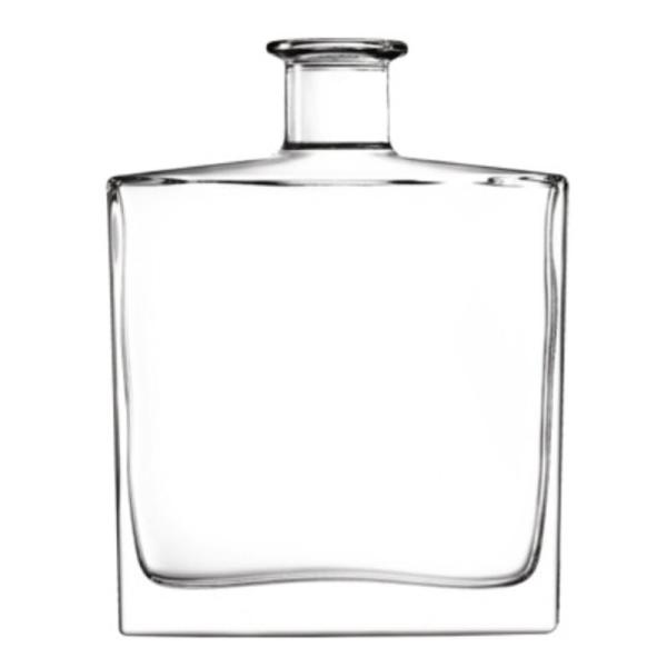 Buy cheap 1200g Glass Spirit Bottle Heat Resistant Rectangle Liquor Bottle from wholesalers