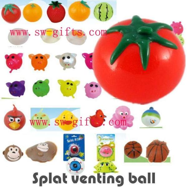Buy cheap Vent ball decompression toys toy novelty Creative Smash it Sticky Toys Sticky Animal Splat from wholesalers