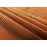 Buy cheap Polyester Corduroy Upholstery Fabric Ochre Color Fashionable 230GSM Weight from wholesalers