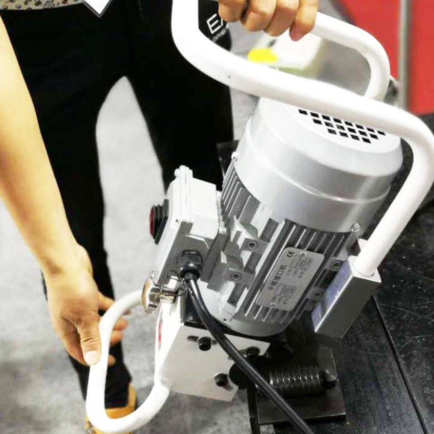 Flat Chamfering Portable Plate Beveling Machine 2870r/Min Plate Milling Machine
