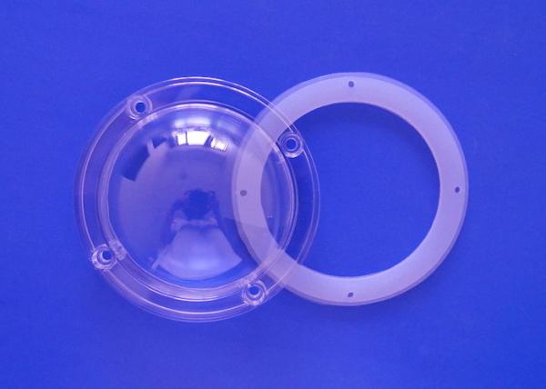 Buy cheap 100MM Dia 91% Transmittance Clear PC Cover 50W 100W COB Lens from wholesalers