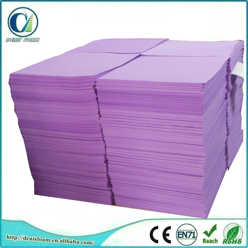 Factory price eva foam 1mm 2mm 3mm 4mm