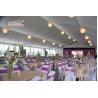 Buy cheap Ourdoor Luxury Wedding Tentst Solid Aluminum Structures / 500 Peopple garden wedding tent from wholesalers