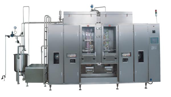 Buy cheap 188ml Aseptic Pouch Filling Machine for soymilk, 30kw 4500-9000 PPH Capacity from wholesalers