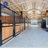 Buy cheap Luxury Wood High Density Farm Equestrian Horse Stable Stalls Fronts Horses Sliding Door from wholesalers
