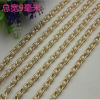 Buy cheap Delicate design top quality white pearl decorative light gold 9 mm metal long product