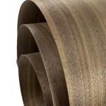 Grain Walnut Wood Veneer Natural Sheet Rotary Cut Square Edge Treatment
