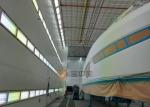 Yacht Paint Booths Spray booth finishing for Boats Customied down draft vessel
