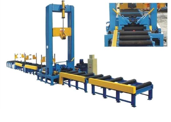 Buy cheap Dump Truck Panel H Beam Welding Line / Corrugated Beam Welding Machine from wholesalers