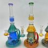Buy cheap 14 Inch Glass Water Pipes Electroplated Sandblast Beaker Smoking from wholesalers