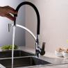 Buy cheap Chrome Lever Handle Kitchen Tap Hot And Cold Flexible Colorful Hose from wholesalers