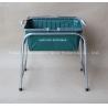 Buy cheap Green Color W215mm L285mm Wire Basket for Bathroom,Kicthen With Handles，Base,Cloth Bag from wholesalers