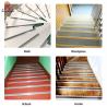 Buy cheap 1.5mm Aluminium Stair Nosing Edge Trim For Wood Stairs BA Surface from wholesalers