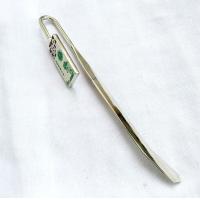 Buy cheap Custom Hot Selling Nickel Plated Spring Steel/Metal Book Mark/Bookmarks product