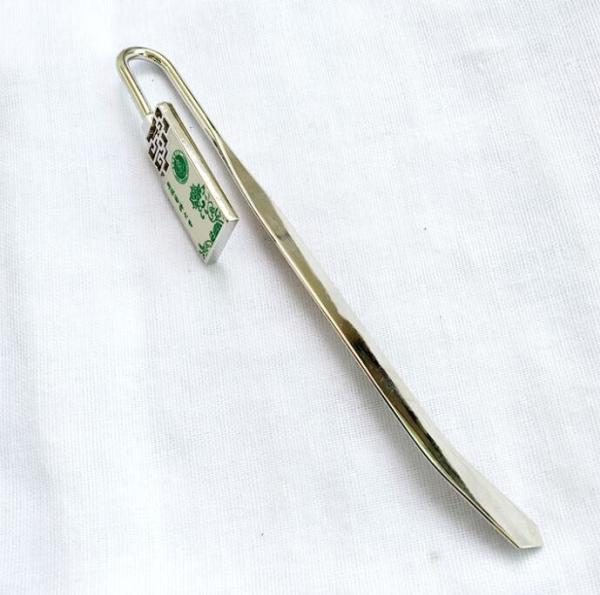 Buy cheap Custom Hot Selling Nickel Plated Spring Steel/Metal Book Mark/Bookmarks from wholesalers