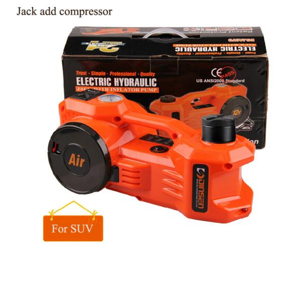 Buy cheap ce certificate Electric Hydraulic Jack with powered from the cigarette lighter from wholesalers