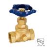 Buy cheap Brass Stop Gate Valve 3/8"-4" Brass Stop Valves Polishing Surface Plastic from wholesalers