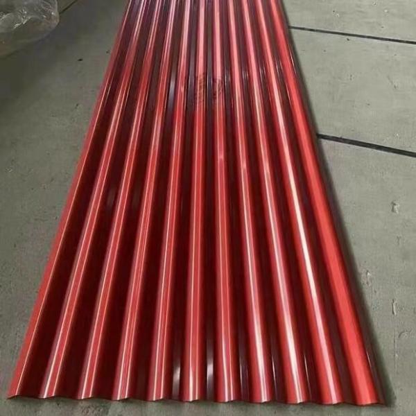 Buy cheap 0.28mm Waves Outdoor Color Coated Roofing Sheet ASTM A755/EN 10346 Standard from wholesalers