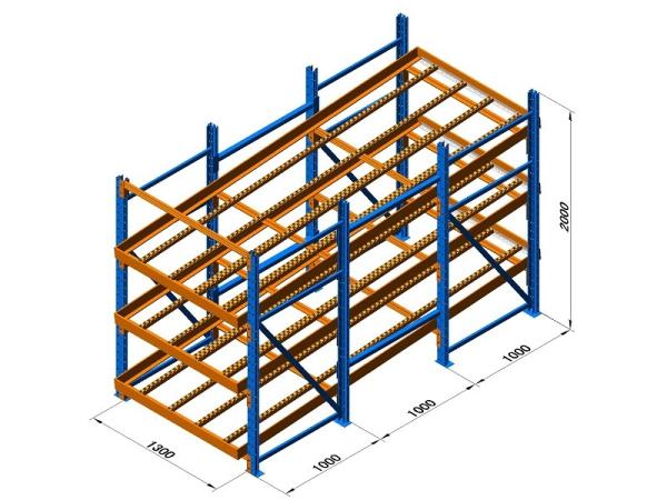 Buy cheap Small light duty industrial storage racks for Production assembly line , 100KG from wholesalers