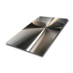 Buy cheap sus Material 304L 316 Art Pattern Design laser Cut Stainless Steel Engraving Finishing 1.1MM Thick SS Steel Sheet from wholesalers