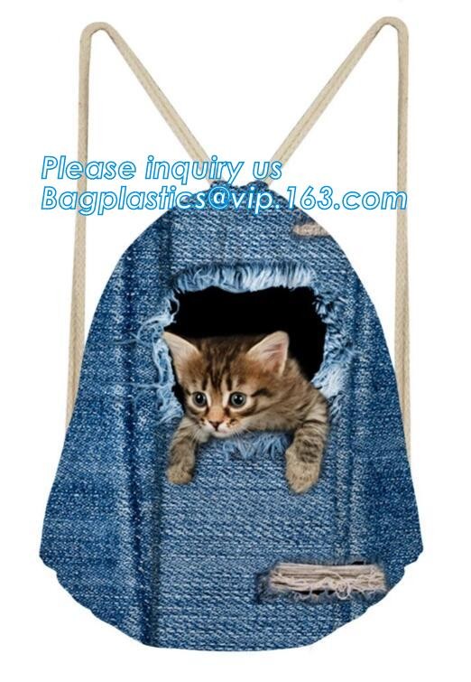 Reusable Long Handle Cotton Net Produce Bag , Cotton Net Shopping Bags For Vegetables