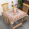 Buy cheap Customized Waterproof Oil Proof PVC Plastic Floral Table Cloth Cover for Year Wedding from wholesalers
