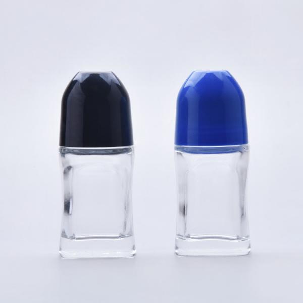 Buy cheap 1.69 Oz Roll On Perfume Bottles Elegant Round For Cosmetic Products from wholesalers
