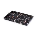 colorful seashell resin small resin tray for 5-star sea hotel