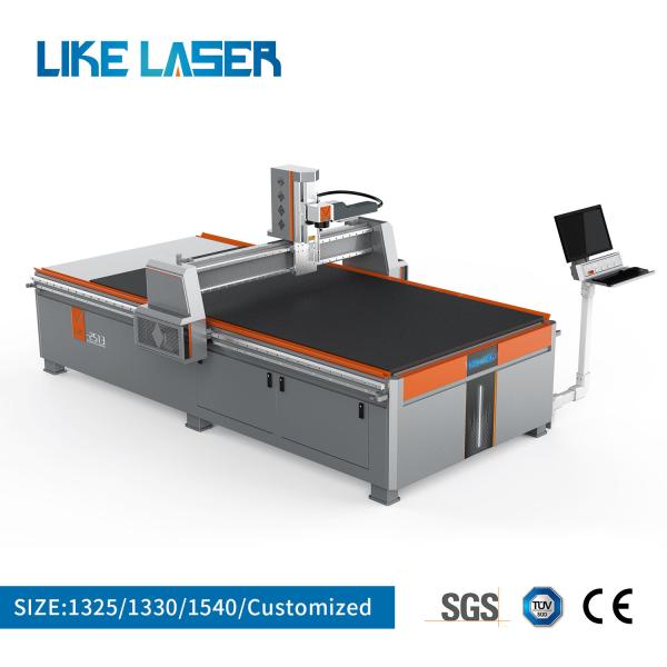 Buy cheap 1500mm*3000mm*1100mm Glass Coating Edge Low E Film Deletion Machine for Smart Marking from wholesalers