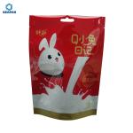 Recyclable Stand Up Digital Printed Pouches 50 Microns Plastic Snack Bags