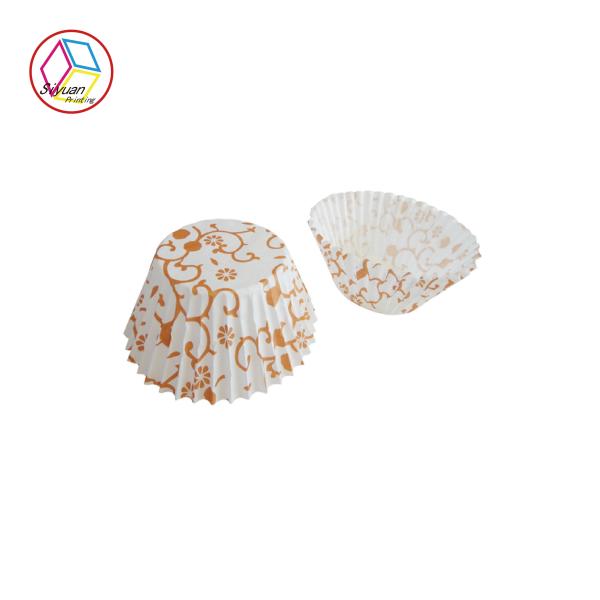 Buy cheap Food Grade Cupcake Wrapping Paper Solid Color Printing PET Lamination from wholesalers
