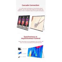 Buy cheap Cascade Connection LED Poster Display Base Style For Exhibitions Airports product