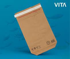 Buy cheap 12*18cm Shakeproof Recycled Paper Mailing Bags from wholesalers