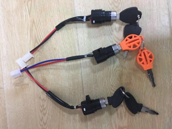 Buy cheap Key Lock Electric Rickshaw Tricycle Spare Parts Black Golden Silver Starting Key from wholesalers