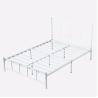 Buy cheap Strong Stable Cast Iron Double Bed , Metal Bedstead Double ISO9001 from wholesalers