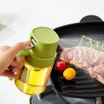 6.8 OZ 200ml Food-grade Glass Oil Bottle Olive Oil Sprayer for Cooking Air Fryer