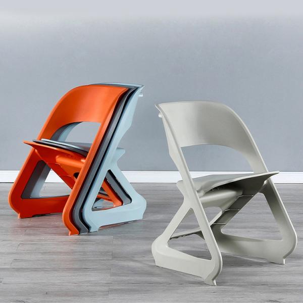 Buy cheap Simple Modern Stackable Plastic Cafe Chairs for Nordic Morden Outdoor Leisure Balcony from wholesalers