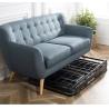 Buy cheap Mail Packing Y Black Steel Folding Bed Bases for Double Beds Hassle-Free Shipping from wholesalers